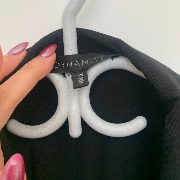 Black Dynamite tie-waist dress - Picture 3 of 3